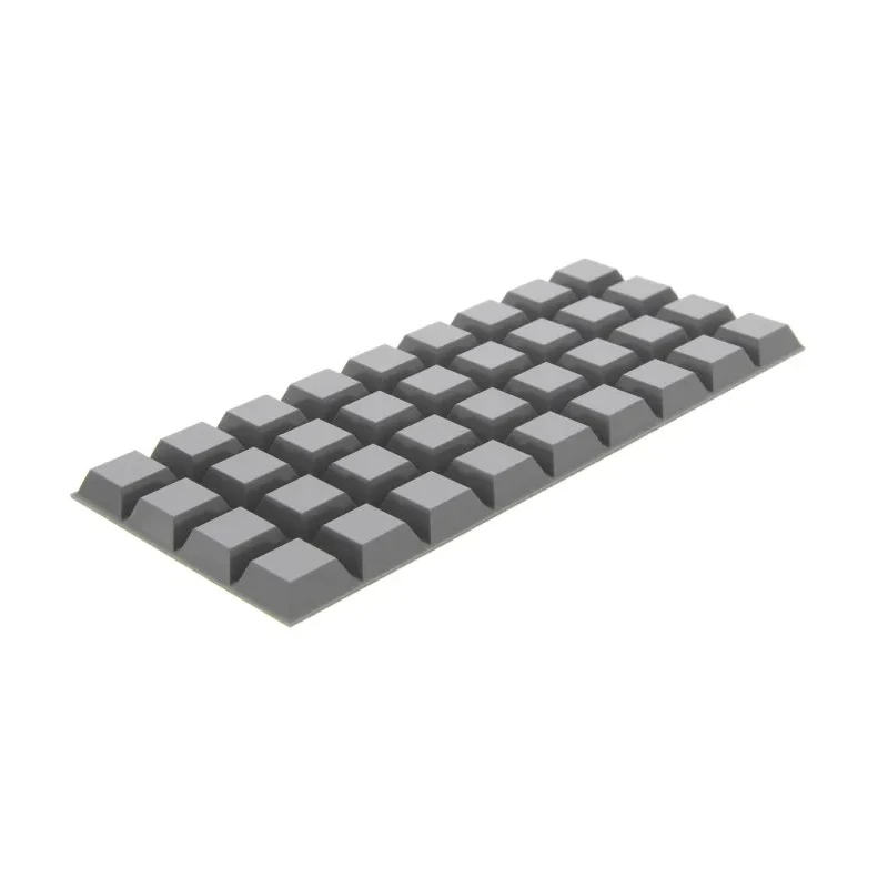 3M Tapered Square Polyurethane Self-Adhesive Feet 20.5 mm Diameter 20.6 mm Width x 20.6 mm Length SJ5023G