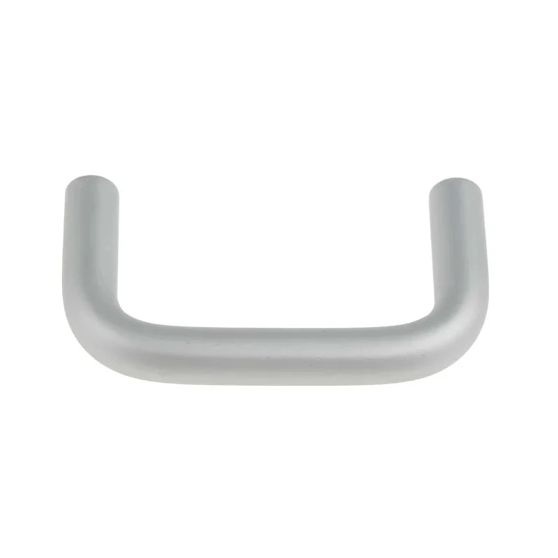 RS PRO Anodised Silver Aluminium Arch Shape Handle 34 mm Height, 8 mm Width, 60 mm Length 237-889