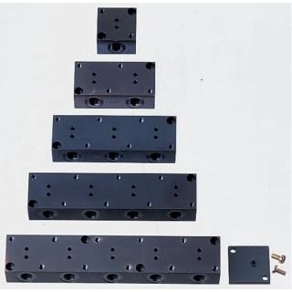 Burkert Solenoid Valve 4-Way Manifold Accessory for 6014 Solenoid Valve 005287