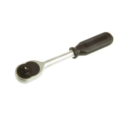 RS PRO 3/8 in Ratchet with Ratchet Handle, Satin Chrome Alloy Steel, 210mm Overall 253-172