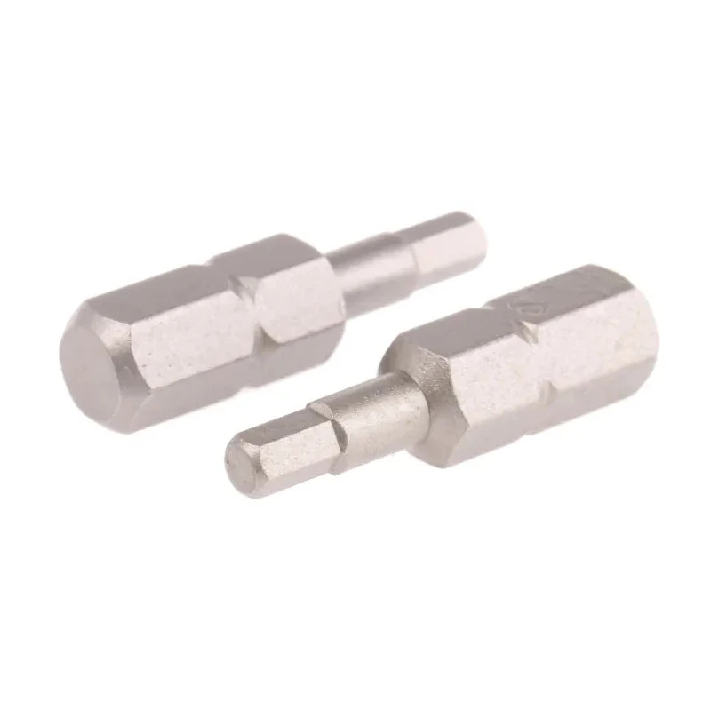 RS PRO Hex Screwdriver Bit 3 mm Tip Hex 3 Drive, Chrome Vanadium Steel, 25 mm Overall Length 253-194