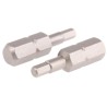 RS PRO Hex Screwdriver Bit 3 mm Tip Hex 3 Drive, Chrome Vanadium Steel, 25 mm Overall Length 253-194