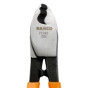 Bahco Straight Cable Cutter 200mm Overall Length, Alloy Steel Jaw, PVC Handle, 13mm Max Cutting Capacity 2233D-200 2233D -200