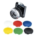 BACO Black Spring Return Push Button Head 22 mm Cutout Diameter IP66 Protection L21AA00