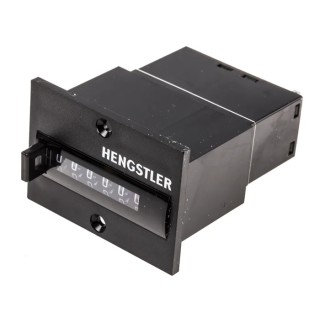 Hengstler Electromechanical Panel Mount Counter 6 Digit 60 Hz 240V AC Model 0 864 190