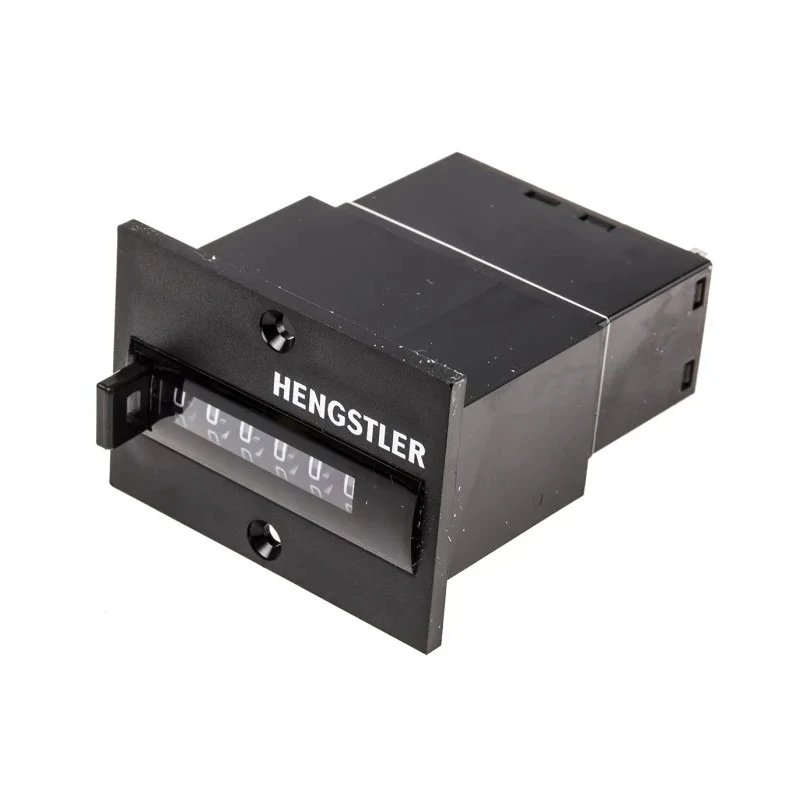 Hengstler Electromechanical Panel Mount Counter 6 Digit 60 Hz 240V AC Model 0 864 190