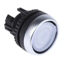 BACO Silver Spring Return Push Button Head, 22 mm Cutout, Plastic Material, IP66 Protection L21AH00