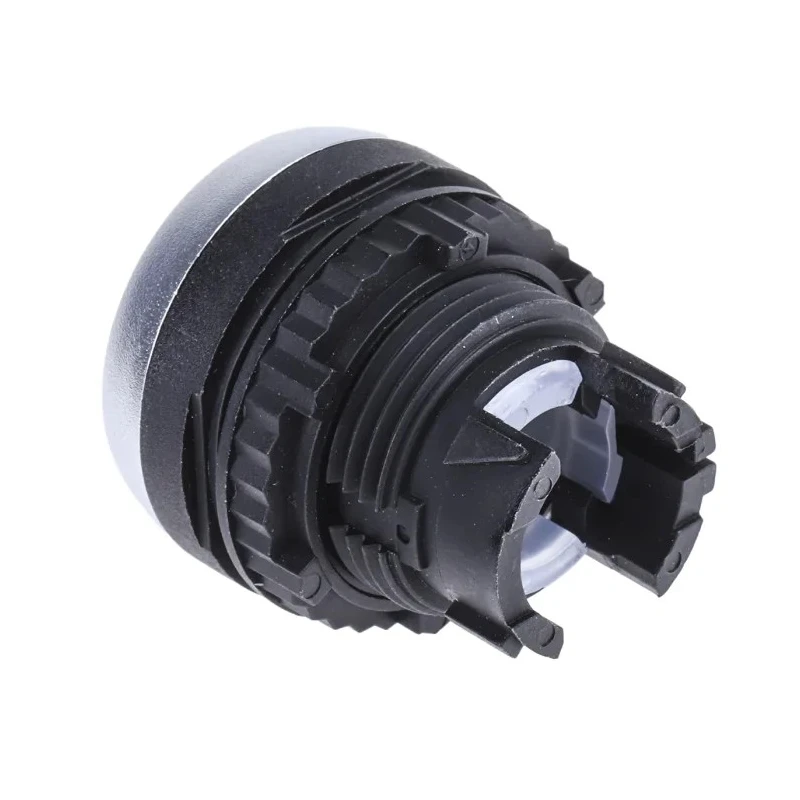 BACO Silver Spring Return Push Button Head, 22 mm Cutout, Plastic Material, IP66 Protection L21AH00