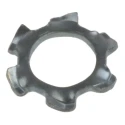 RS PRO Steel Bright Zinc External Tooth Locking Washer M3 DIN 6797A 0.4mm Thickness 276-847