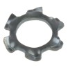 RS PRO Steel Bright Zinc External Tooth Locking Washer M3 DIN 6797A 0.4mm Thickness 276-847