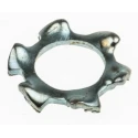 RS PRO Steel Bright Zinc External Tooth Locking Washer M3 DIN 6797A 0.4mm Thickness 276-847