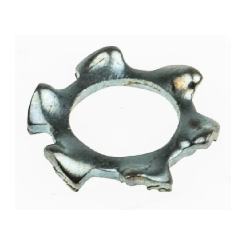 RS PRO Steel Bright Zinc External Tooth Locking Washer M3 DIN 6797A 0.4mm Thickness 276-847