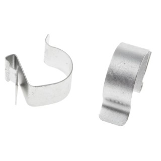 RS PRO Girder Cable Clip Stainless Steel Passivated Zinc Plated RoHS Compliant 2 mm Flange Thickness 277-064