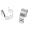RS PRO Girder Cable Clip Stainless Steel Passivated Zinc Plated RoHS Compliant 2 mm Flange Thickness 277-064