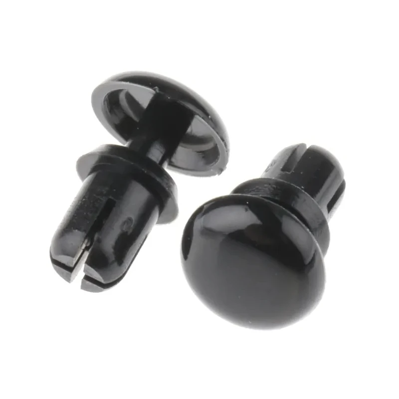 Essentra Nylon Snap Rivet, 3.5 mm Diameter, 6.1 mm Length, Plain Finish, Model SR 3545B