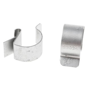 RS PRO Girder Cable Clip 2 mm Stainless Steel Passivated Zinc Plated United Kingdom 277-058