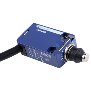 Telemecanique Sensors OsiSense XC Series Plunger Limit Switch, 1 NO/1 NC, IP66, IP67, IP68, Zamak Housing, 240V XCMD2111L1