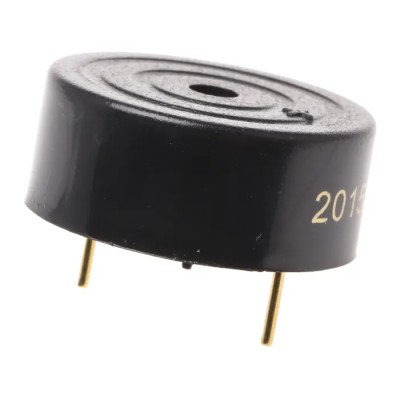 RS PRO 85 dB Through Hole Continuous Internal 10.2 mm Diameter Piezo Buzzer Component 3 V dc Min 20V dc Max 0237940P