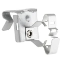 RS PRO Stainless Steel Girder Conduit Clamp 14 mm Maximum Load 45kg 290-972