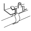 RS PRO Stainless Steel Girder Conduit Clamp 14 mm Maximum Load 45kg 290-972