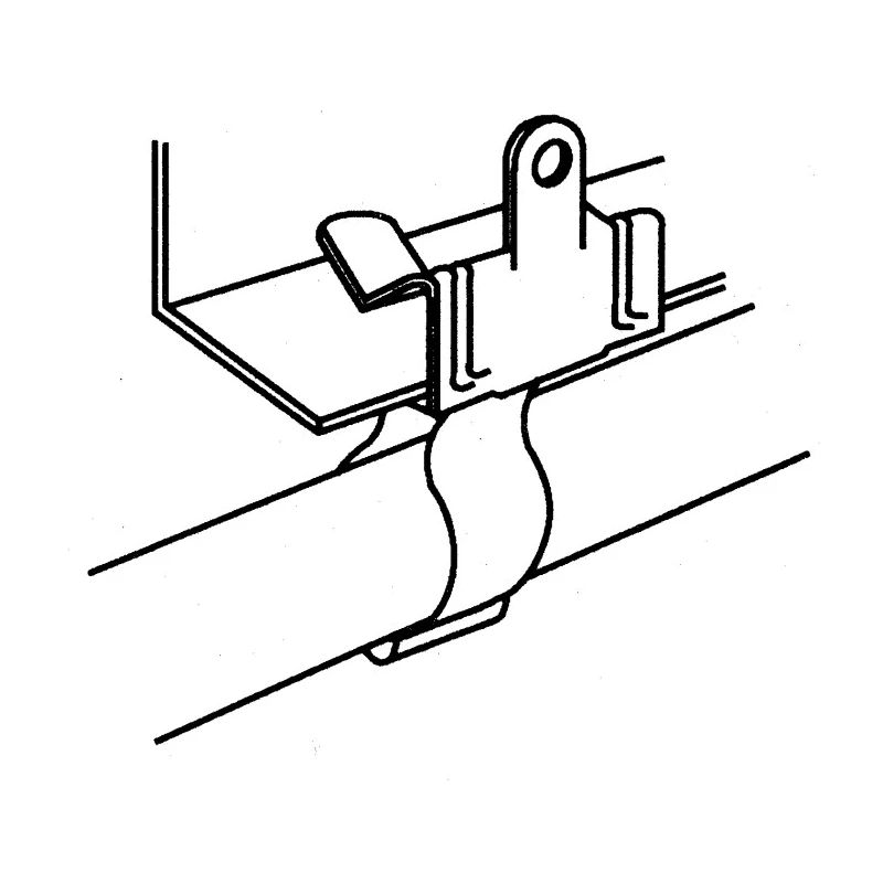 RS PRO Stainless Steel Girder Conduit Clamp 14 mm Maximum Load 45kg 290-972