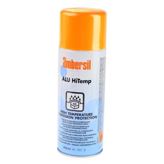 Ambersil Aluminium Matt Spray Paint 400 ml Can High Thermal Resistance 31641-AA