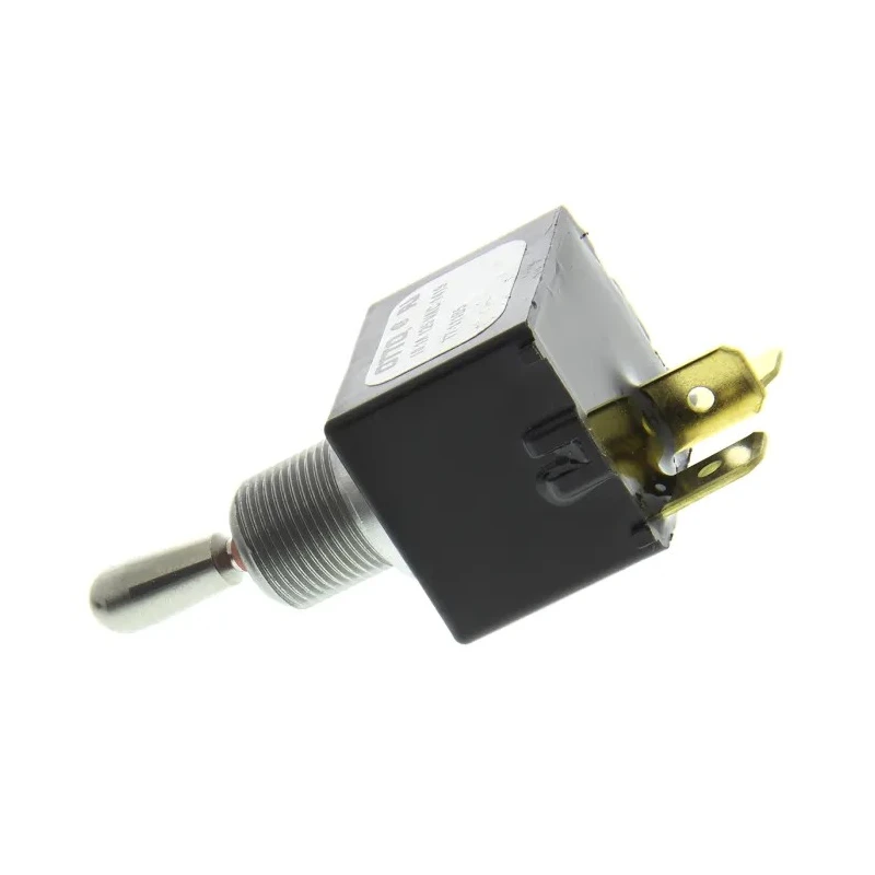 Otto Toggle Switch Panel Mount On-On SPDT Tab Terminal 28 V dc 115 V ac T7-111B5