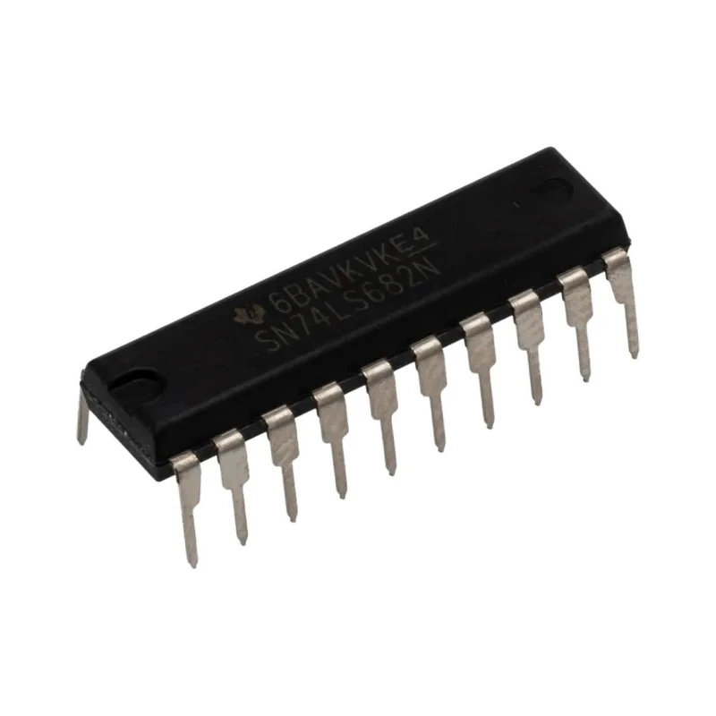 Texas Instruments 8-Bit LS Push Pull Inverting Logic Comparator Integrated Circuit PDIP 20-Pin SN74LS682N