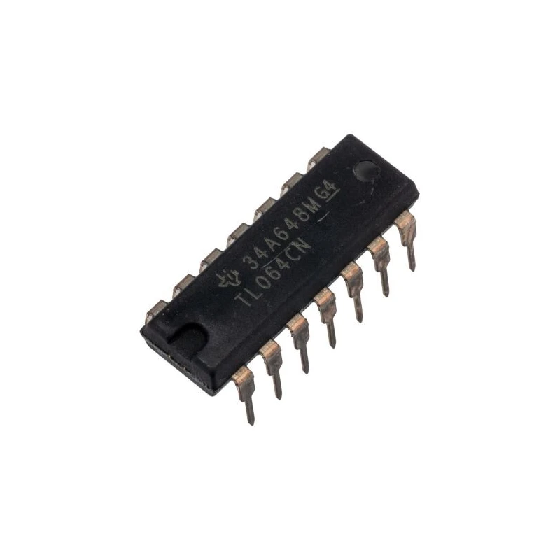 Texas Instruments Operational Amplifier 1 MHz, 14-Pin 15V PDIP TL064CN