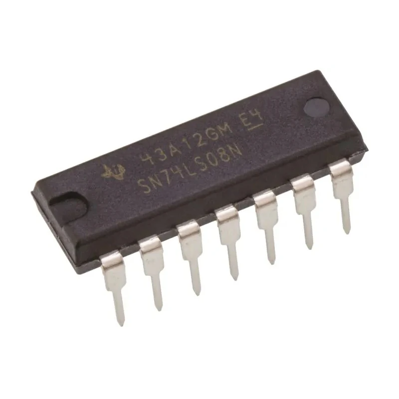 Texas Instruments 4 2-Input AND Logic Gate, 14-Pin PDIP SN74LS08N