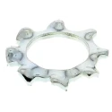 RS PRO Steel Bright Zinc External Tooth Locking Washer, M6, DIN 6797A 276-881