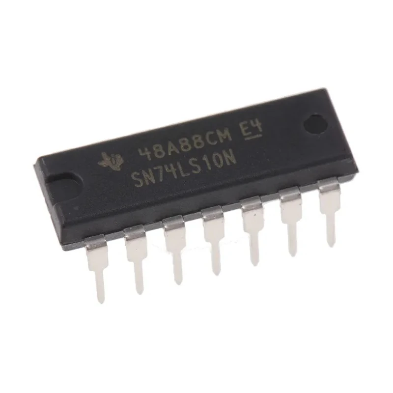 Texas Instruments 3 3-Input NAND Logic Gate, 14-Pin PDIP SN74LS10N