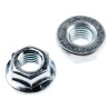 RS PRO Bright Zinc Stainless Steel Flanged Hex Nut M12, DIN 6923, Right Hand Thread 275-507