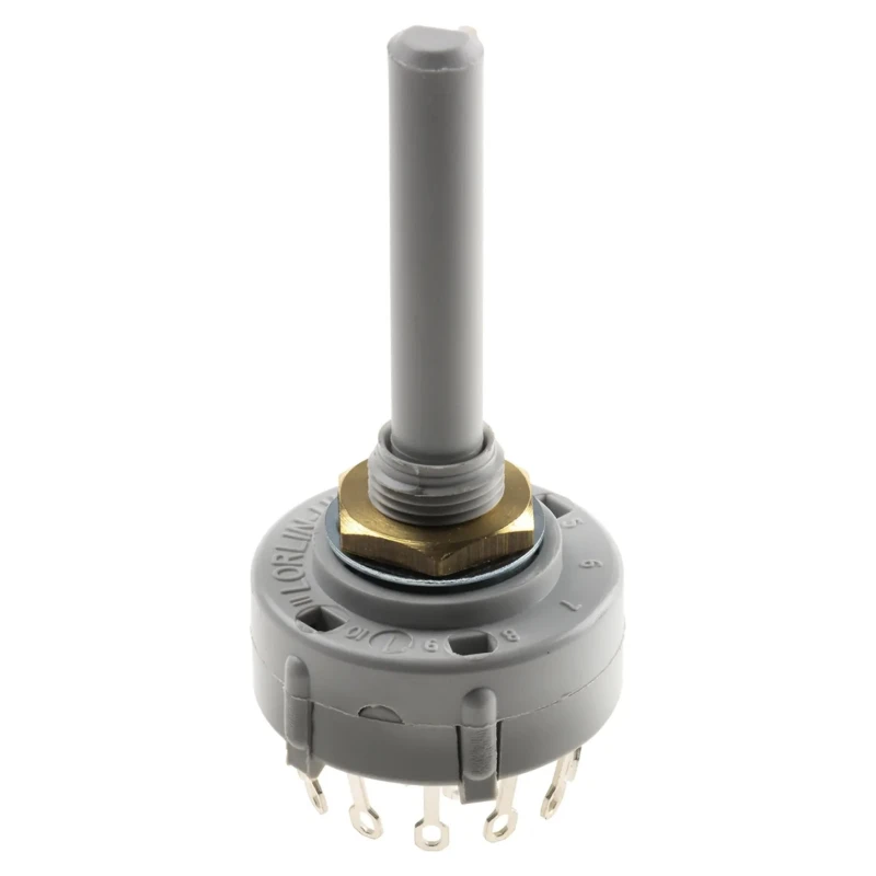 Lorlin 3 Position 4PST Rotary Switch 150mA Solder Tab CK1027