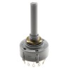 Lorlin 3 Position 4PST Rotary Switch 150mA Solder Tab CK1027