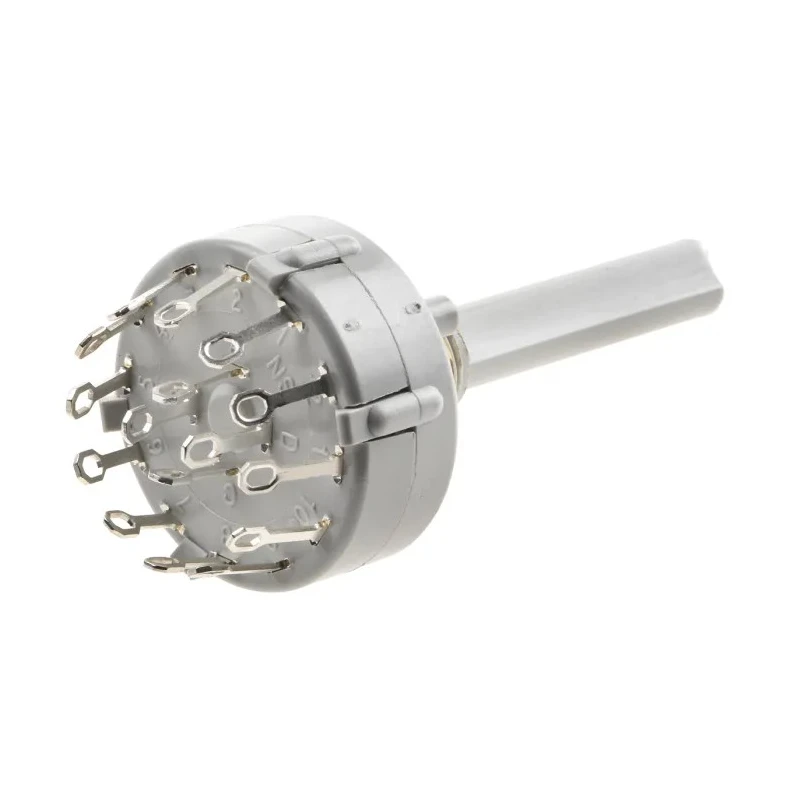 Lorlin 3 Position 4PST Rotary Switch 150mA Solder Tab CK1027