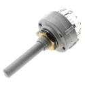 Lorlin 3 Position 4PST Rotary Switch 150mA Solder Tab CK1027