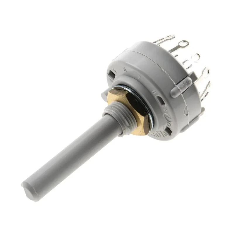 Lorlin 3 Position 4PST Rotary Switch 150mA Solder Tab CK1027