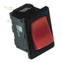 Arcolectric (Bulgin) Ltd SPST, Latching On-Off Rocker Switch Panel, 10A, 28V DC, 250V AC, IP66 Rated H8600VBAAT