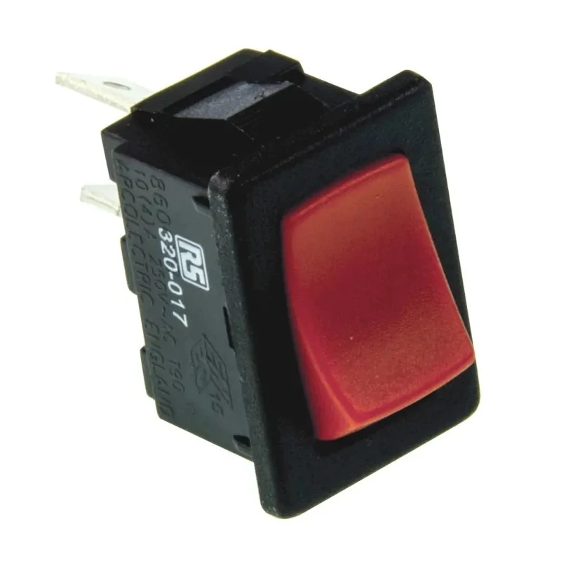 Arcolectric (Bulgin) Ltd SPST, Latching On-Off Rocker Switch Panel, 10A, 28V DC, 250V AC, IP66 Rated H8600VBAAT