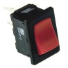 Arcolectric (Bulgin) Ltd SPST, Latching On-Off Rocker Switch Panel, 10A, 28V DC, 250V AC, IP66 Rated H8600VBAAT
