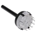 Lorlin 4 Position 3PST Rotary Switch 150mA Solder Tab CK1031