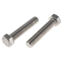 RS PRO Stainless Steel Hex Bolt M20 x 100 mm DIN 933 276-752