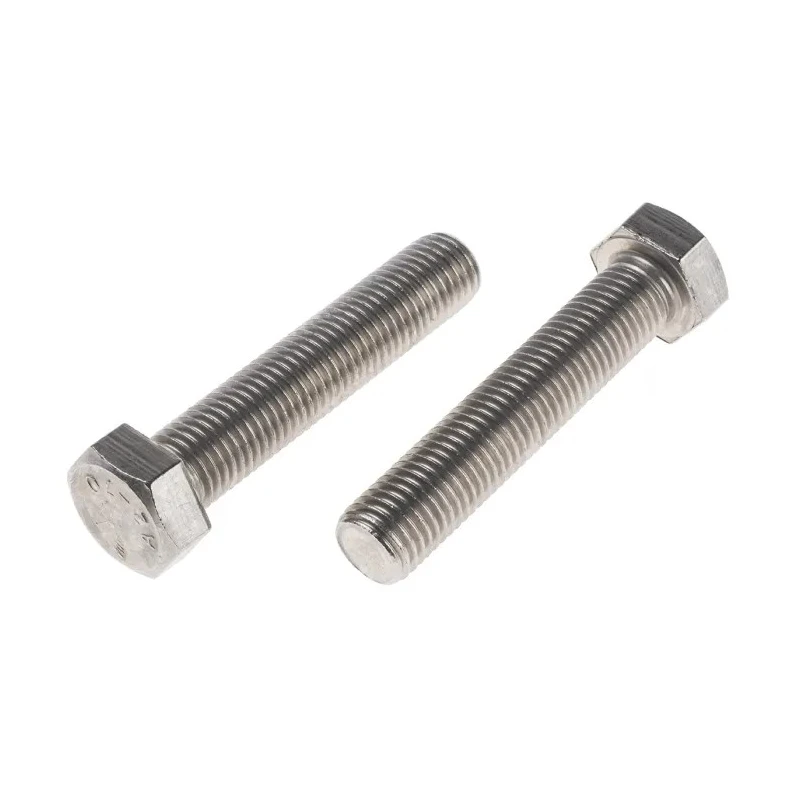 RS PRO Stainless Steel Hex Bolt M20 x 100 mm DIN 933 276-752