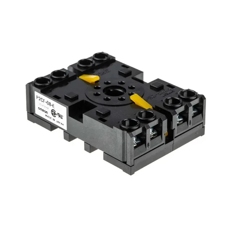 Omron Industrial Automation Socket for H3CR-F, H3CR-G, H3CR-A, H3CR-H Series P2CF-08-E
