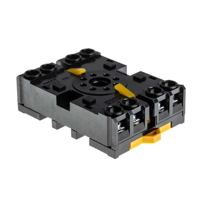 Omron Industrial Automation Socket for H3CR-F, H3CR-G, H3CR-A, H3CR-H Series P2CF-08-E