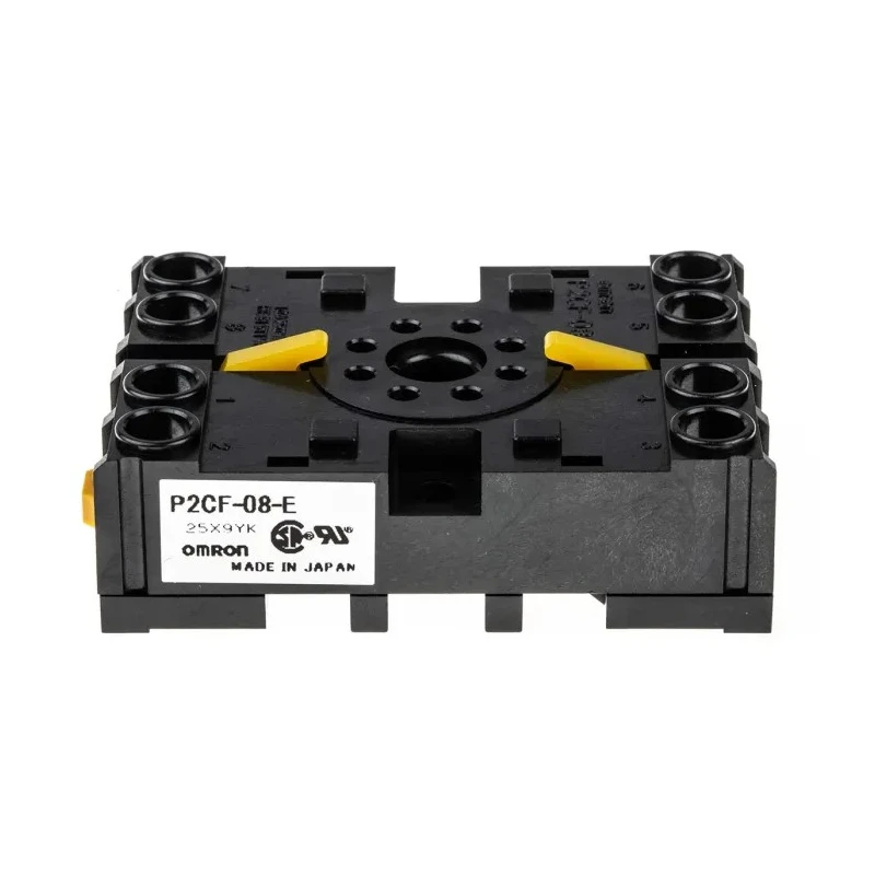 Omron Industrial Automation Socket for H3CR-F, H3CR-G, H3CR-A, H3CR-H Series P2CF-08-E
