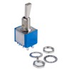APEM Toggle Switch Panel Mount On-On DPDT Solder Terminal 30 V dc 250 V ac 5642A9