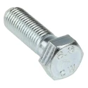 RS PRO Bright Zinc Plated Steel Hex Bolt, M16 x 50 mm 279-868