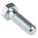 RS PRO Bright Zinc Plated Steel Hex Bolt, M16 x 50 mm 279-868